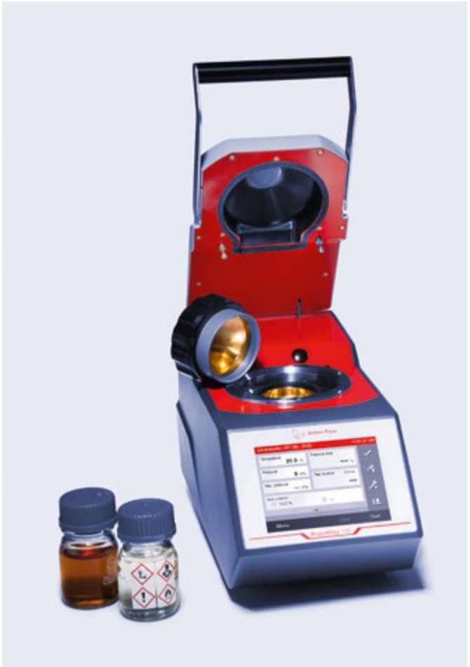 安东帕 RapidOxy 100 增压氧化安定性测试仪（红色测试腔开盖 + 样品瓶）