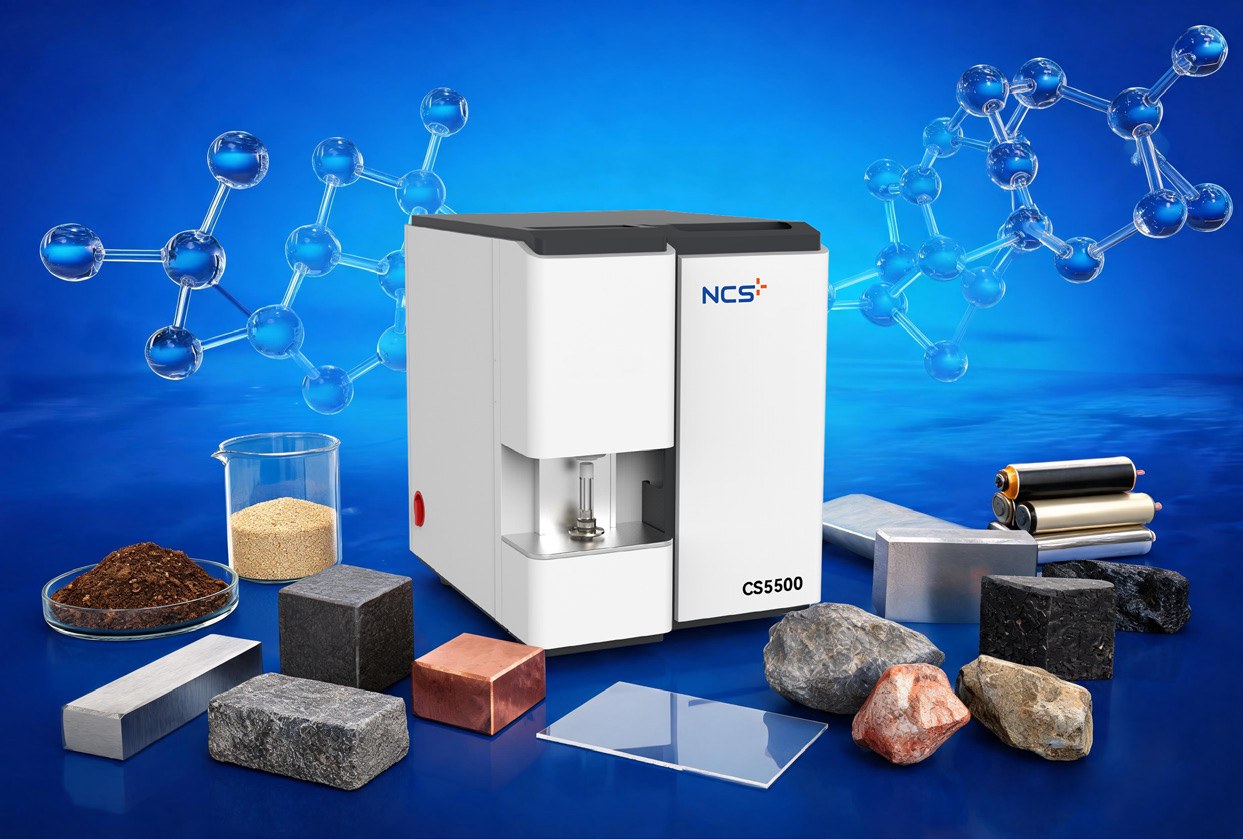 钢研纳克 CS5500 高频红外碳硫分析仪整机外观（机身印 CS5500）