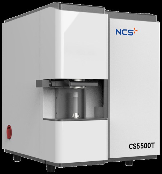 钢研纳克 CS5500T 超低碳硫分析仪整机外观（机身印 CS5500T）