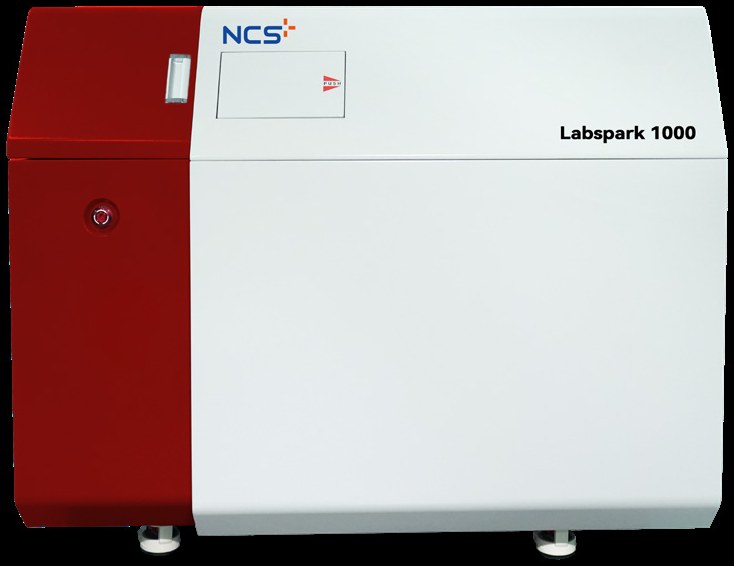 钢研纳克 Labspark 1000 精密直读火花光谱仪整机外观(机身印 Labspark 1000)