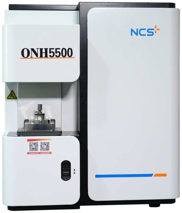钢研纳克 ONH5500 氧氮氢分析仪整机外观（机身印 ONH5500 与 NCS 标）
