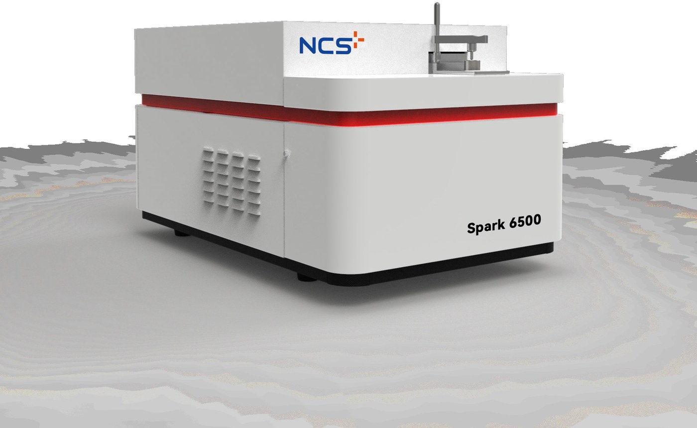 钢研纳克 Spark 6500 全谱直读光谱仪整机外观(机身印 Spark 6500)