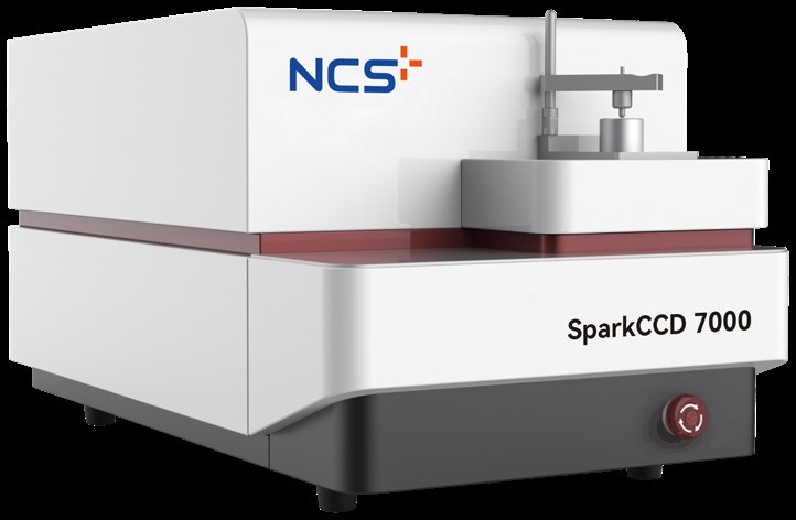 钢研纳克 SparkCCD 7000 全谱火花直读光谱仪整机外观(机身印 SparkCCD 7000)