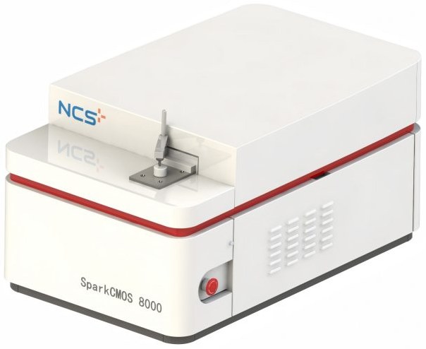 钢研纳克 SparkCMOS 8000 全谱直读光谱仪整机外观（机身印 SparkCMOS 8000）